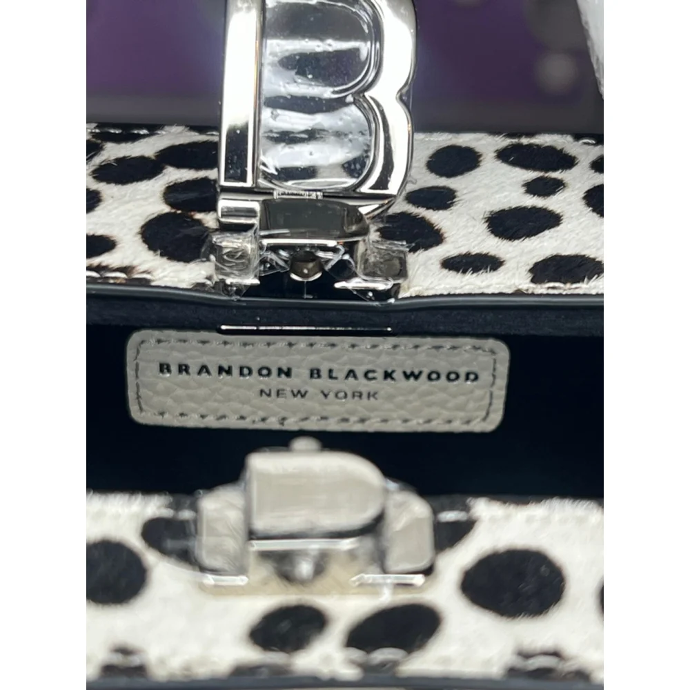 Brandon Blackwood Standard Kendrick Trunk in Dalmatian Ponyhair - Picture 8 of 9